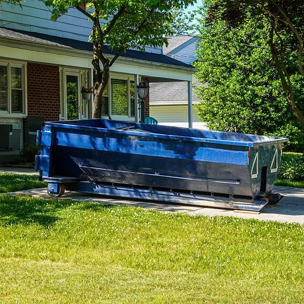 residential dumpsters can be rented for construction projects, but make certain to choose a size that can accommodate the amount of waste generated by the project